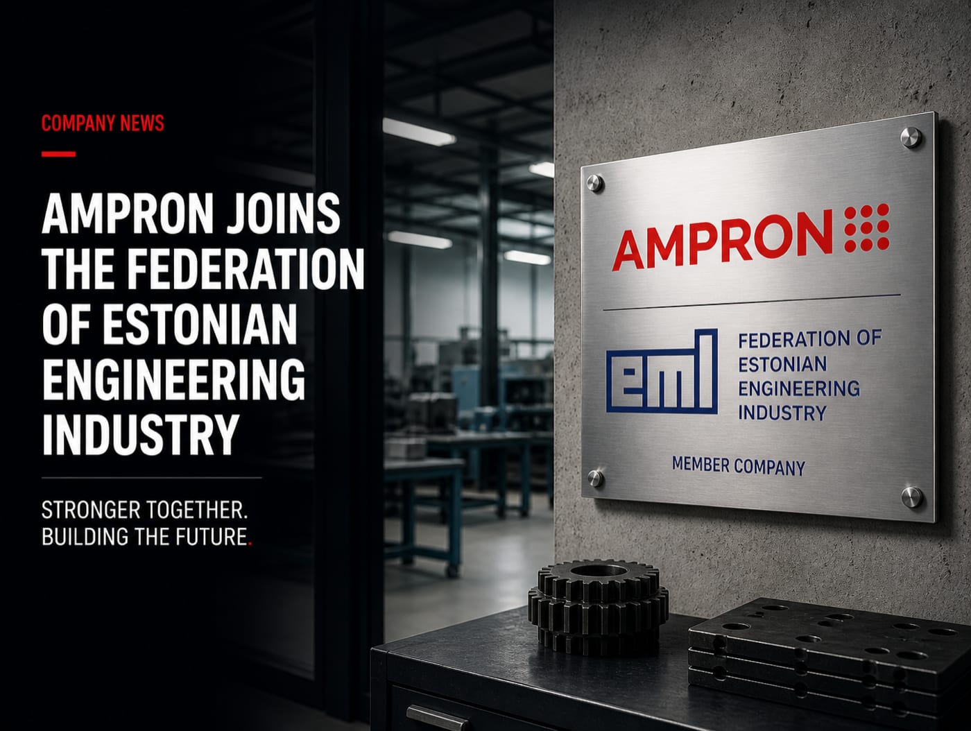 Ampron Joins the Federation of Estonian Engineering Industry