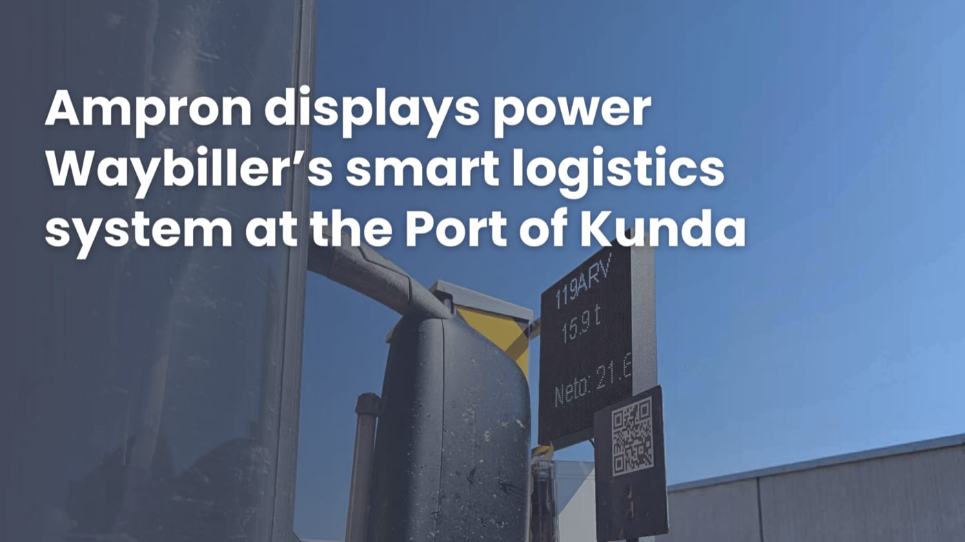 Waybiller Use Case: Real-Time Traffic Guidance at the Port of Kunda