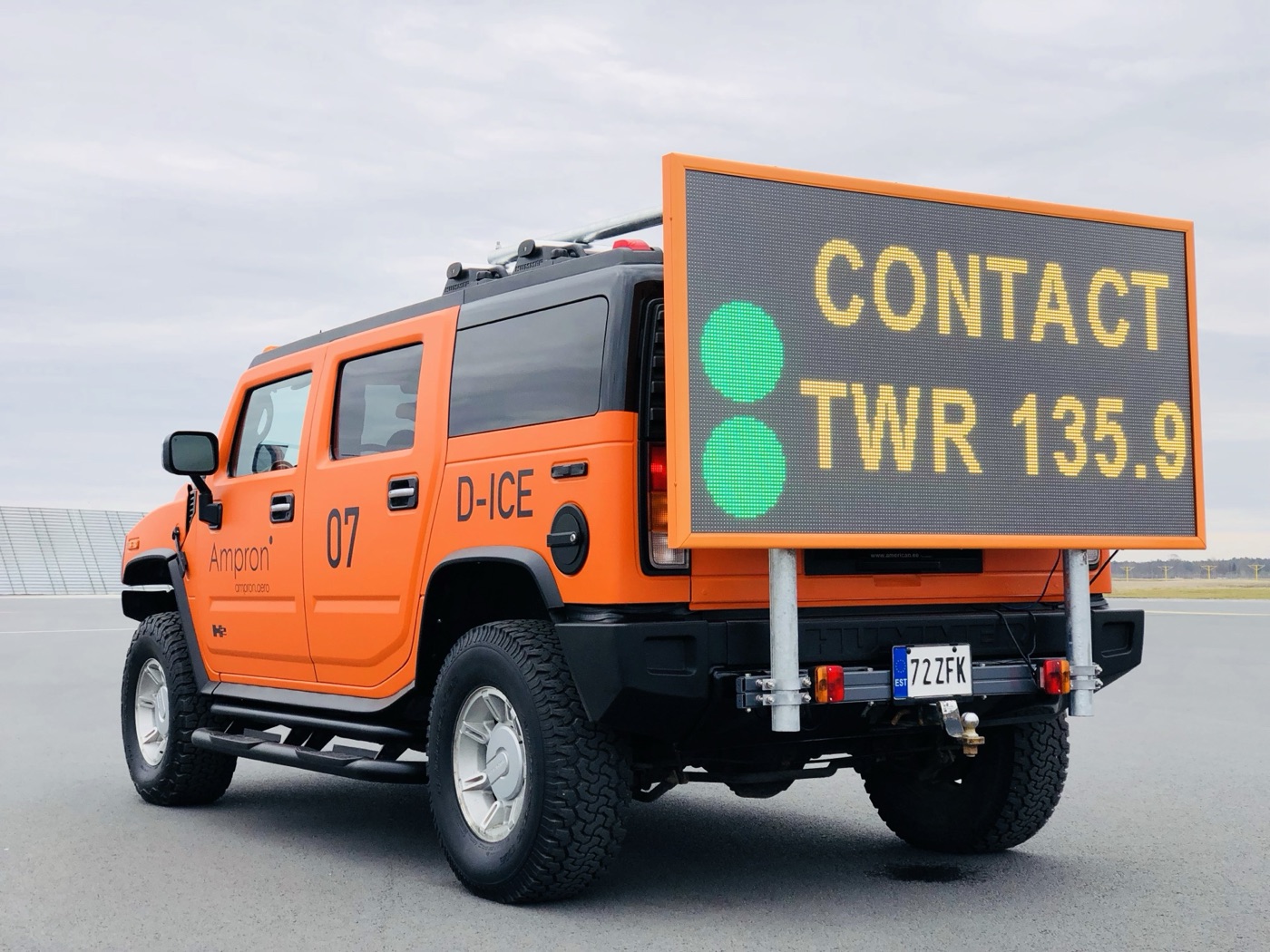 Truck Loading and Unloading Management LED Display System