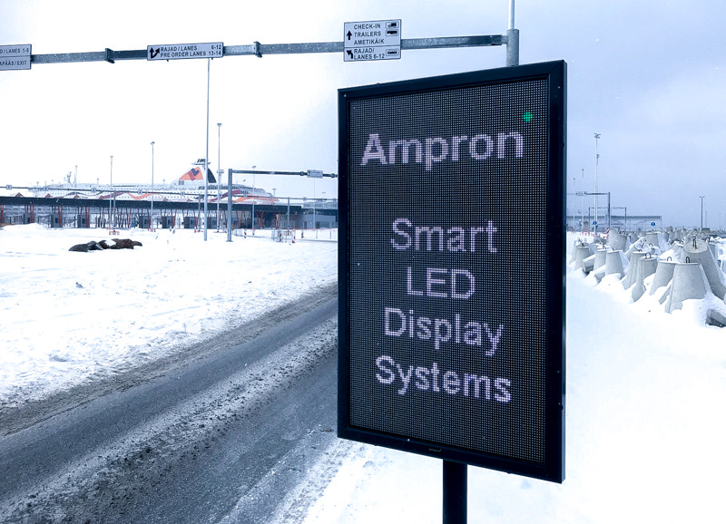 Weight Station Displays at the Port of Sillamäe