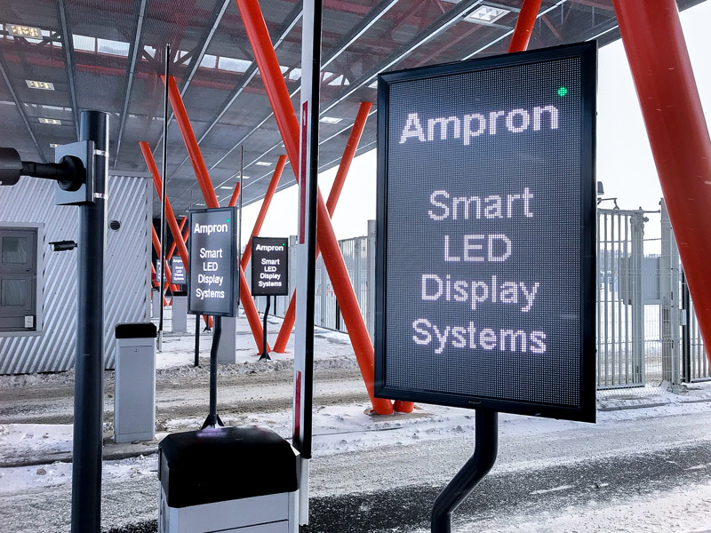 Weight Station Displays at the Port of Sillamäe