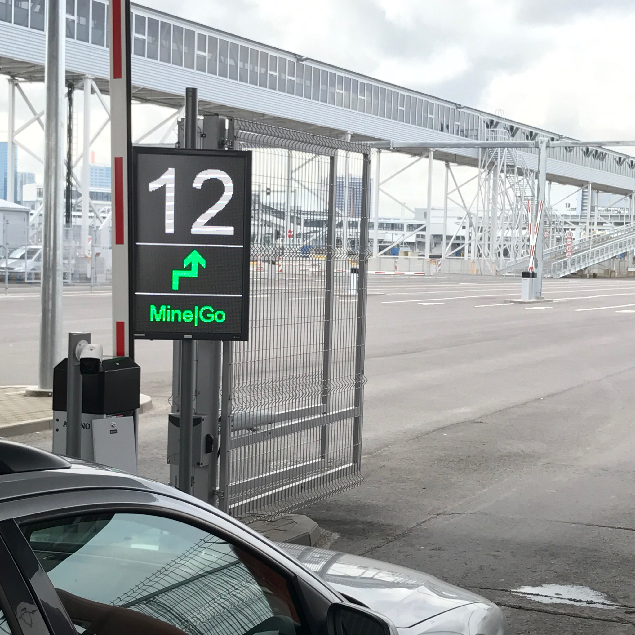 LED Information Displays at the Port of Helsinki — installation photo 2