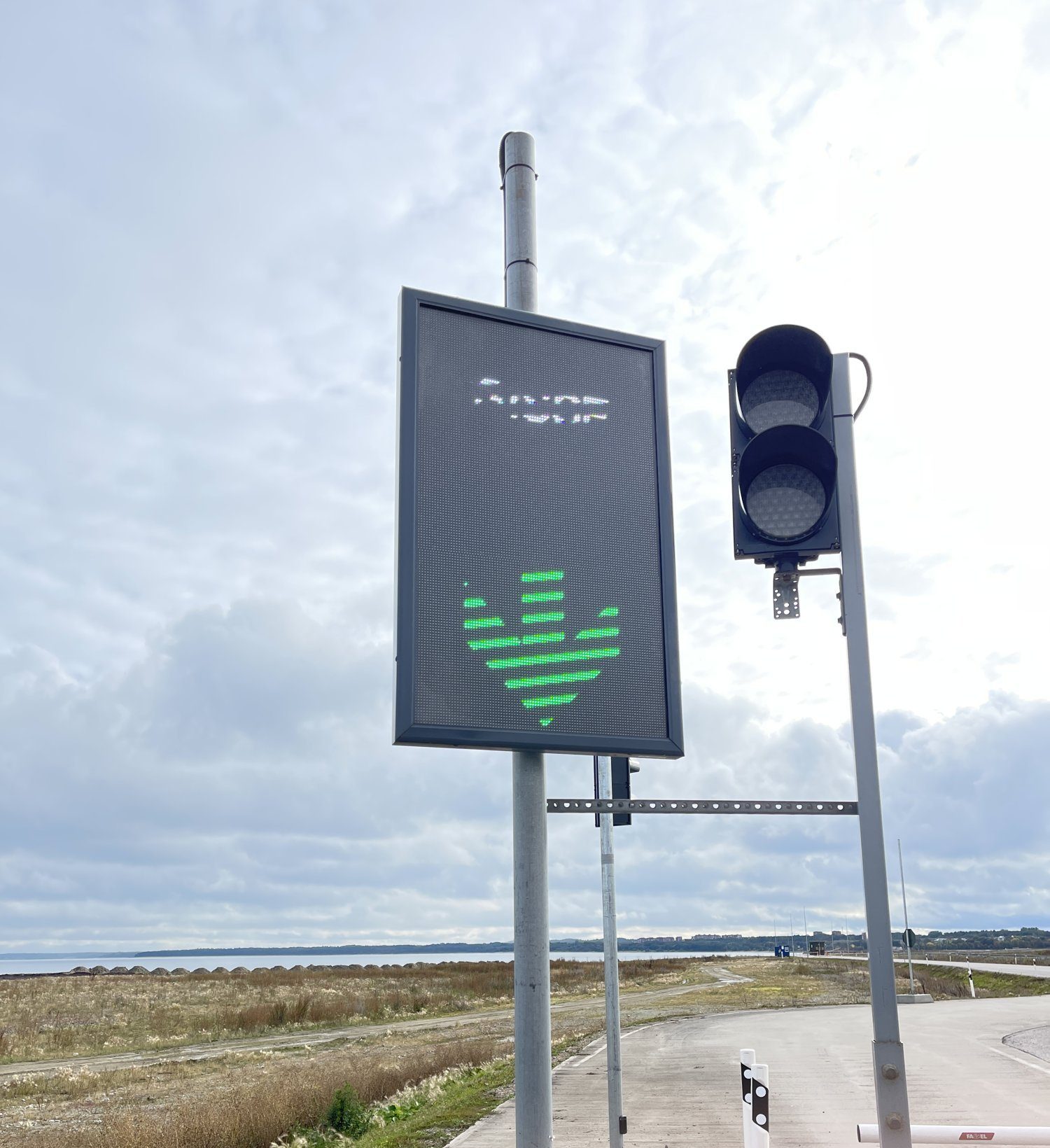 Weight Station Displays at the Port of Sillamäe
