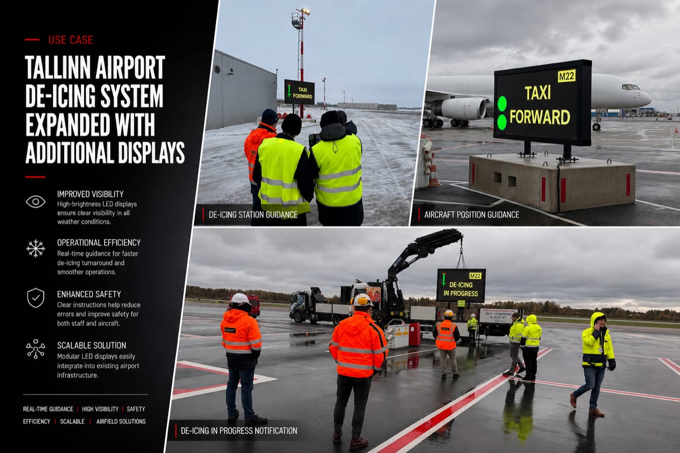 De-Ice Operations Upgrade — Additional PAD Locations at Tallinn Airport