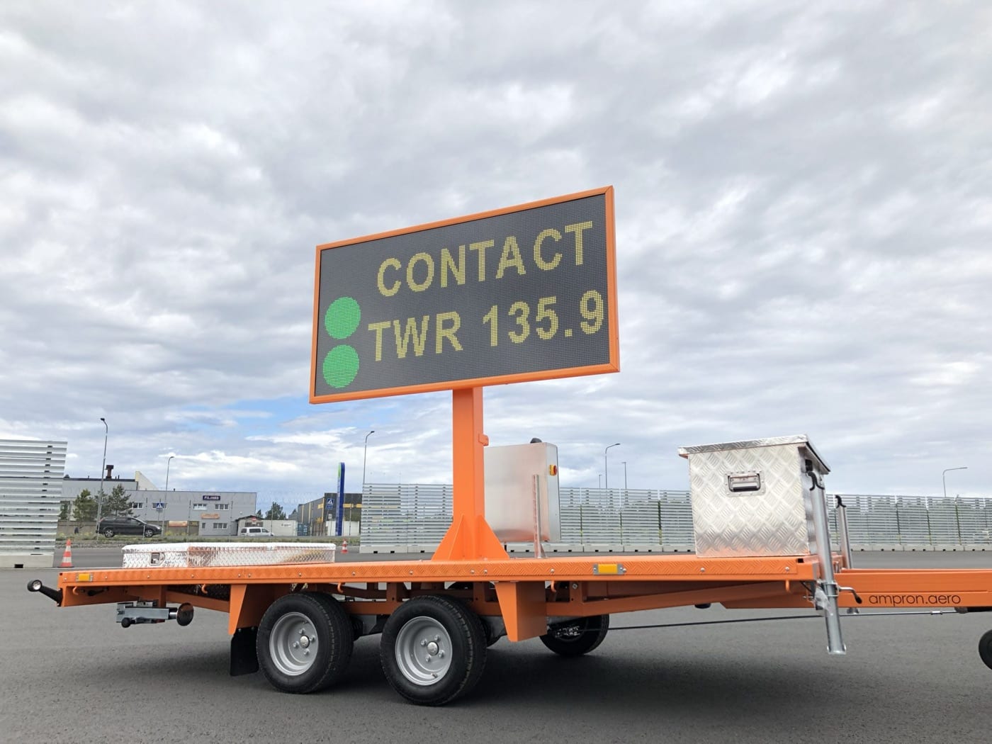 Deployable LED Message Board — installation photo 1