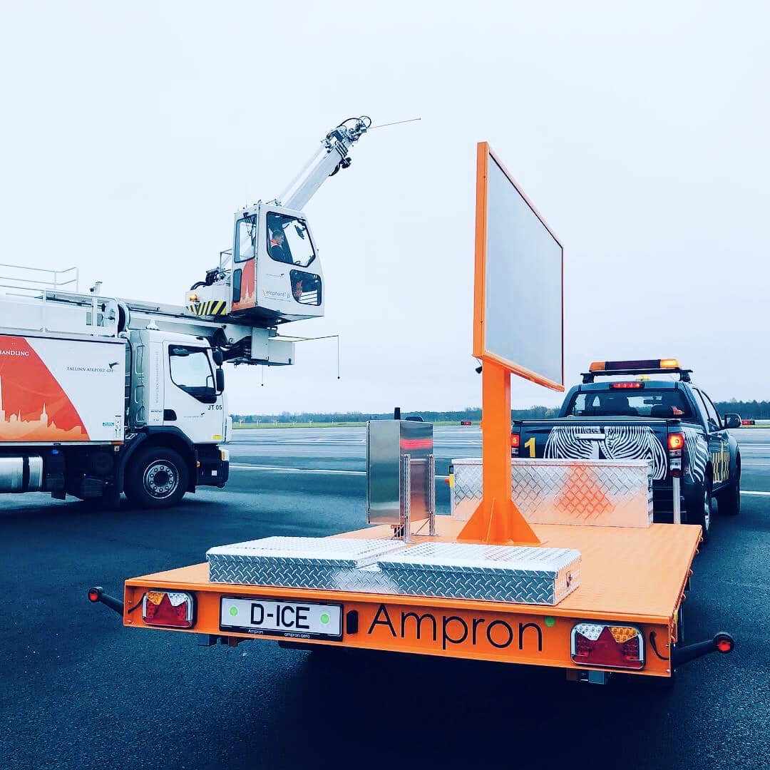 Deployable LED Message Board — installation photo 2