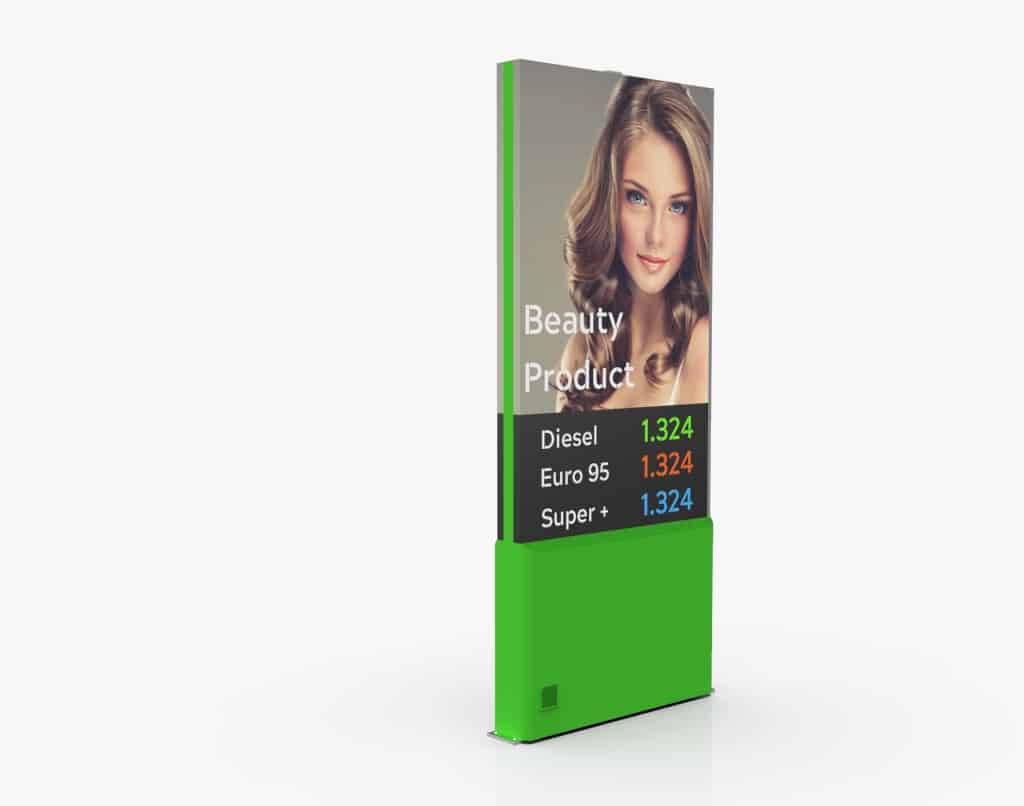 Fuel station totem by Ampron - www.ampron.eu