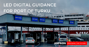 Read more about the article Ampron Rugged LED Guidance Displays at Port of Turku in Finland